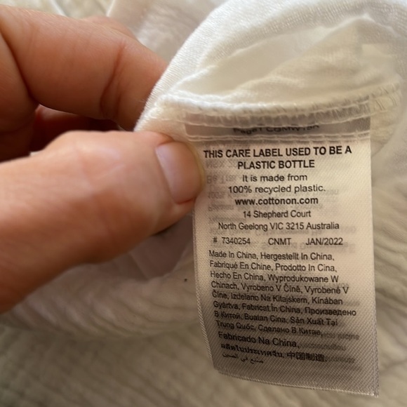 Cotton On NWT Resort Short Sleeve  Buttons down Shirt Size 2 - Picture 8 of 8